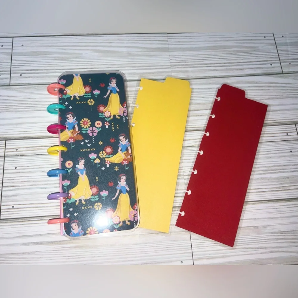 Happy planner skinny mini size weekly layout Disney Princess Snow White
